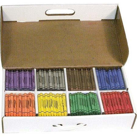 UPGRADE7 Crayons Classpack; 400 Count - Assorted UP524647